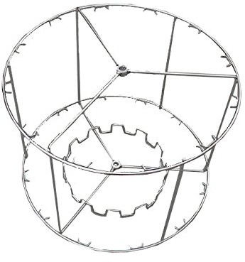 Korb Edelstahl für tangentiale Honigschleuder Radial Langstroth-12 FAVI