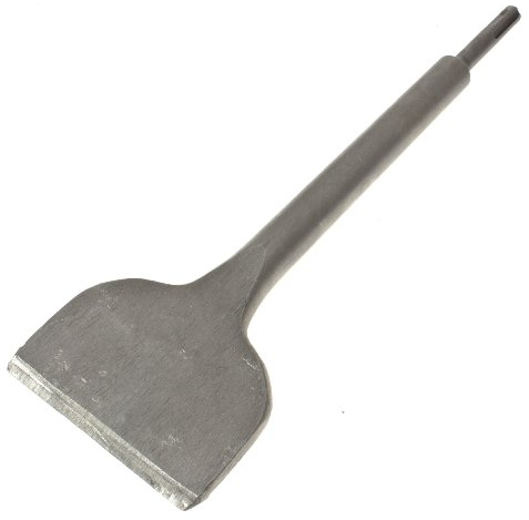 Toolzone SDS Plus Tile Removing Bolster Chisel - 80mm - Cranked