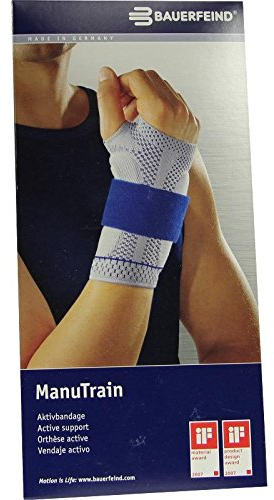 MANUTRAIN Handgelenkbandage rechts Gr.5 schwarz 1 St