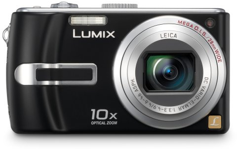 Panasonic Lumix DMC TZ3EF-K Appareil photo numérique 7,2 Mpix zoom optique 10x stabilisé grand angle 28mm Noir