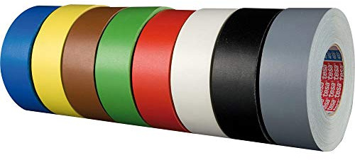 Tesa cloth tape 25 mm X 50 m Black 4651 Black 50Mx25 mm