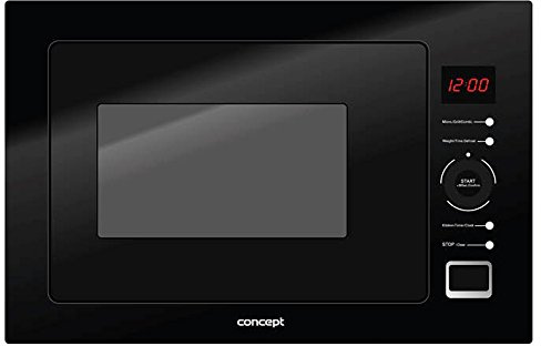 Conceptronic MTV6925bc Integrado 25L 900W Negro - Microondas (Integrado, 25 L, 900 W, Tocar, Negro, 1000 W)