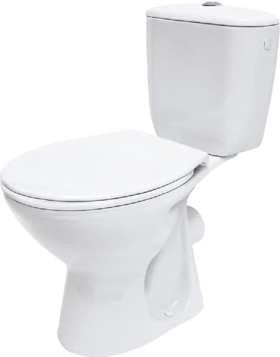 Domino Eco President 147 010 Pedestal Toilet 3/6 litri in polipropilene