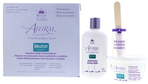 Affirm Sensctive Scalp Kit Relaxer 9 Pack Dry