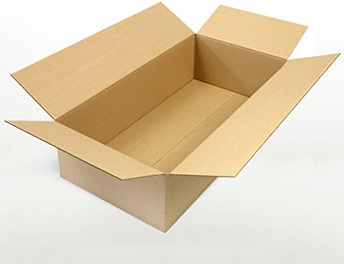 300x Faltkartons Außenmaß 600 x 300 x 150 mm | Innenmaß 590 x 290 x 140 mm Versandkarton Braun Kartons in Marken-Qualität von OfficeKing