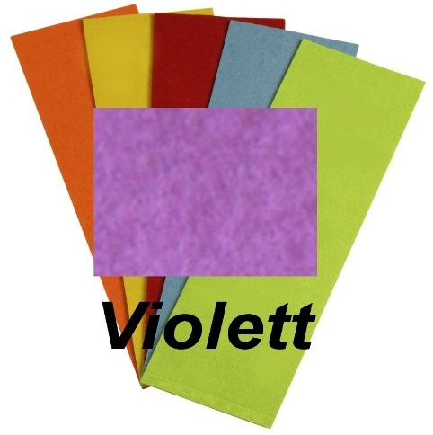 Filzplatte 50 x 75 cm, 3mm, Violett Grundpreis 1m²12,00 Euro