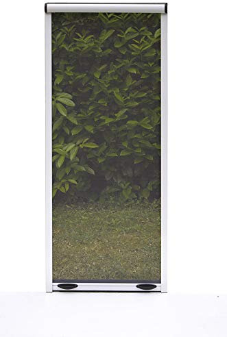 VERDELOOK Zanzariera a Rullo Verticale con Frizione e Telaio in Alluminio per Finestra, 120x170 cm, Bianco
