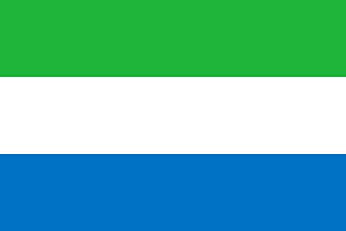 magFlags Bandera XL Sierra Leona | Bandera Paisaje | 2.16m² | 120x180cm