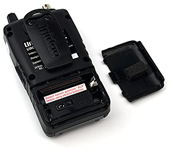 Uniden - Scanner 300 Kanäle Close Call, Taschenformat, Beleuchteter LCD-Display, VHF/UHF, Schwarz, Scanner für Funkamateure, Hobbyisten, Profis