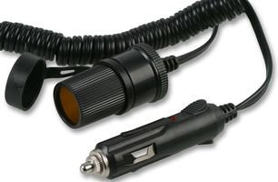 IN CAR CIGARETTE LIGHTER SOCKET EXTENSION LEAD 2M 3M