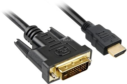 SHARKOON 4044951015221 ADAPTADOR DE CABLE DE VÍDEO 3 M HDMI DVI-D NEGRO