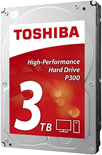 Toshiba P300 Festplatte 3 TB SATA 3.5 intern 6Gb/s 7200 rpm Puffer: 64 MB