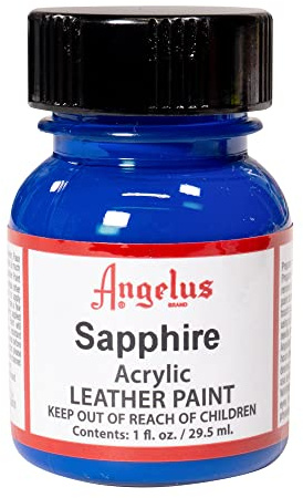 Angelus Leather Paint 1 oz Sapphire