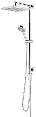 Schulte DuschMaster Rain D9631 zur Nachrüstung mit Kopfbrause eckig
