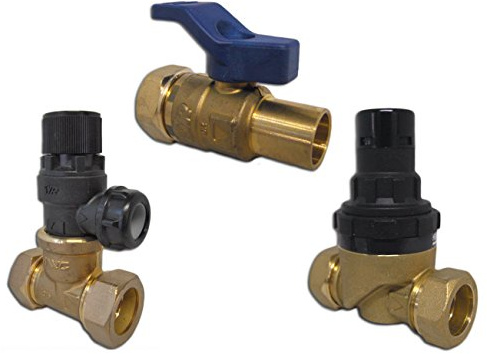 Heatrae Sadia 95605894 Megaflo/Megaflow Cold Water Inlet Combination Valve Kit