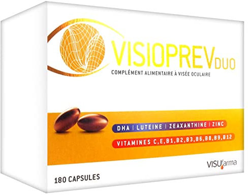 Visioprev Duo 180 Capsules Visufarma