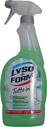 12 x LYSOFORM Detergente Espray Multiuso 750 ML