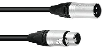 Sommer Cable DMX 3m XLR 3-pin 10m SW Neutrik