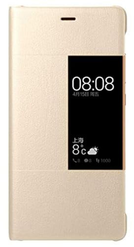 HUAWEI View Flip Custodia Flip per P9, Oro