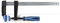 HÖGERT HT3B909 - Morsetto a vite, 500 x 120 mm, colore: Blu/Nero