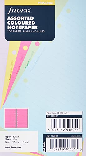 Filofax Agenda Personale, Pacchetto di 100 fogli