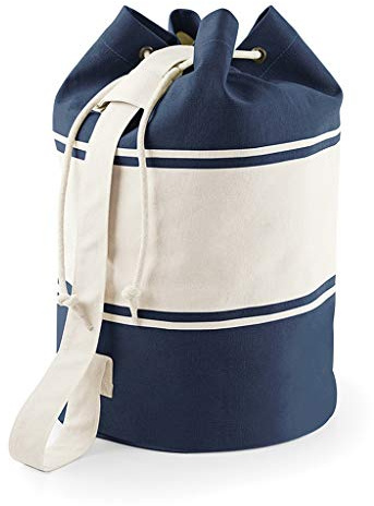 Quadra - Saco marinero de Algodón natur - blau