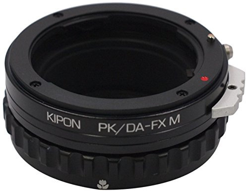 Kipon Objektiv Adapter für Pentax DA auf Fuji X mit Bajonettanschluss, Objektivadapter mit manuelle Einstellung von Blende und Fokus, praktisches Kamera Zubehör
