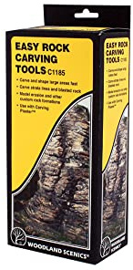 Woodland Scenics C1185 Werkzeuge zur einfachen Herstellung von Felsen Bergen Diorama Modelleisenbahn Landschaften Spur Z N TT H0 G