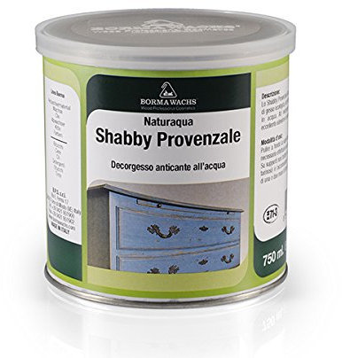 Shabby Chic Mobili Color gesso satinati Lacca Stile Country Aspetto Vintage 375ml Squallido - Verde Menta - 130