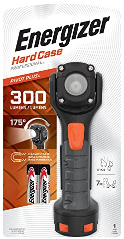 Energizer HARDCASE Professional Pivot Plus Swivel Head Flashlight