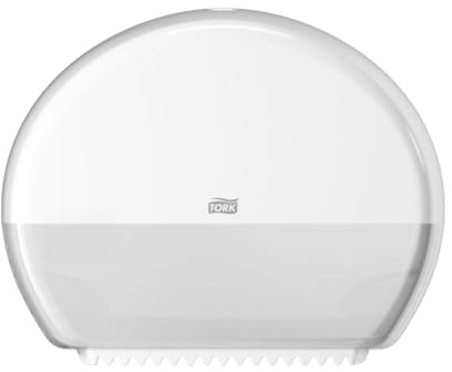 Tork Spender T2, geschlossen, Elevation Linie, 555000 | für Mini-Jumbo-Toilettenpapier Weiß