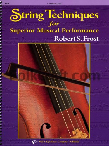String Techniques for superior musical Performance : for string orchestra viola