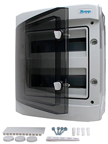 Kopp 353812048 Scatola di distribuzione AP-FR con porta, IP65 per 24 poli, 2 file