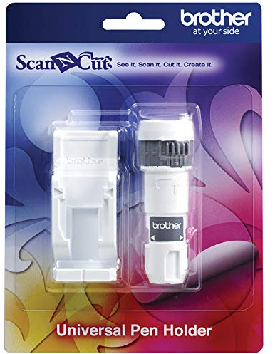 BROTHER ScanNCut Universal-Stifthalter CAUNIPHL1, für die Verwendung mit Spezialstiften und ScanNCut-Stiften, passend für eine Vielzahl von Stiften von 9,6-11,4 mm