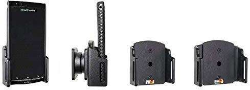 Brodit 511307 passiv universal Kfz-Halterung (Breite: 62-77mm, Dicke: 6-10mm) schwarz