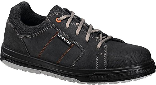 Lemaitre 197043 säkerhetssko Soul S3, storlek 9, svart/grå/orange