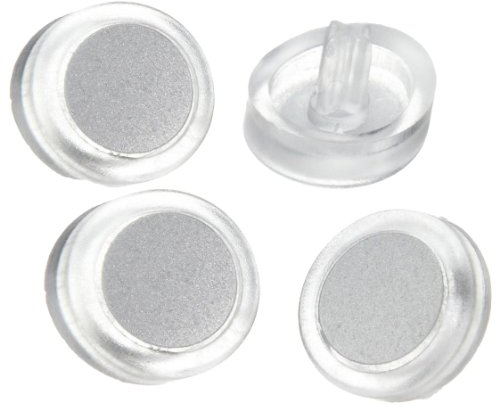 Ritto 1231097 Tastenknopf für 18401/20-18432/20 (4Stück), Silber