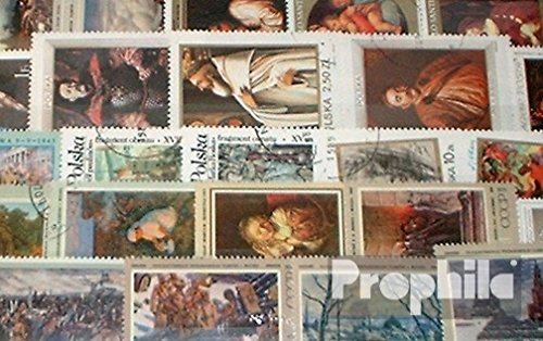 motivos 100 varios pinturas sellos (sellos para los coleccionistas) pintura