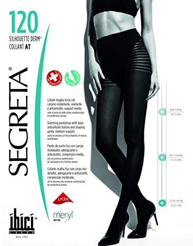 SEGRETA Strumpfhose 120 den formend und Anti-Cellulite, abgestufte Kompression mittel