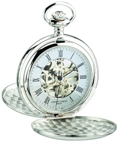 Charles-Hubert, Paris 3575-W Mechanical Pocket Watch