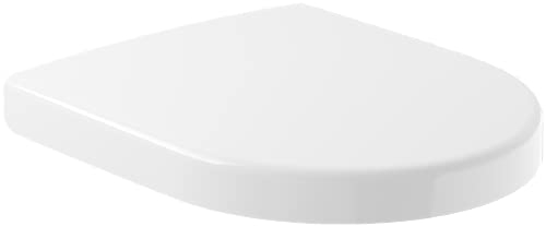 Villeroy & Boch Subway WC-Sitz Compact, mit Absenkautomatik - SoftClosing, mit abnehmbaren Sitz - QuickRelease, Weiß Alpin