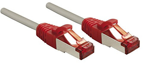 LINDY Câble réseau croisé Cat.6 S/FTP, cuivre, 250MHz, 1m