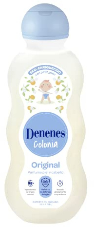 Denenes Original - Colonia con Karité y Petit Grain, Perfuma Piel y Cabello, con 98% de Ingredientes de Origen Natural - 600 ml