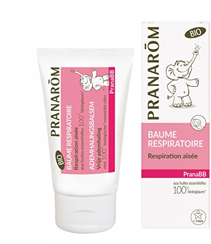 Pranarôm | Pranabb | Baume Respiratoire Bio (Eco) | Aux Huiles Essentielles Biologiques | 40 ml