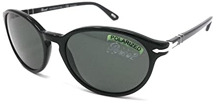Persol Polarisierte Sonnenbrille für Damen und Herren PO 3015 - S 95/58 schwarz rund