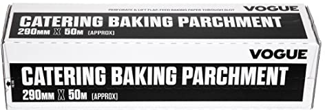 Vogue Baking Parchment Paper 290mm Microwave Oven Cooking Mat Sheet Non Stick
