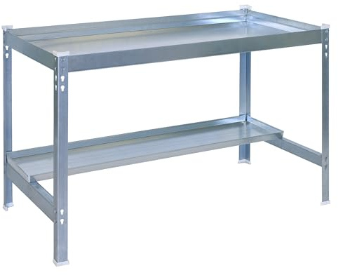 Simon Rack Mesa Jardinería, 840x900x600 mm, Huerto Metálico, Galvanizado -Simon Garden