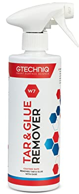 Gtechniq W7 Tar and Glue Remover for Cars, Dissolves Residue, Easy to Use Cleaner, 500ml