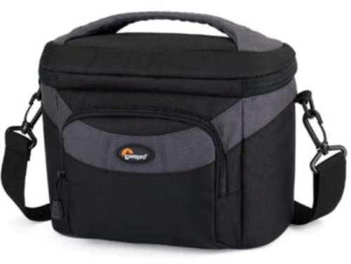Lowepro Cirrus 140 Shoulder Bag for DSLR with Zoom Lens, Extra Lens and Accessories - Black