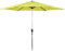 Parasol Jardin Droit Alu Sol - Rond - Ø 3m - Vert